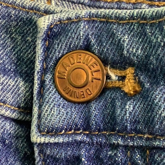 Madewell The High Rise Slim Boyjean not your mom high waisted jean size 23 EUC - Picture 9 of 15